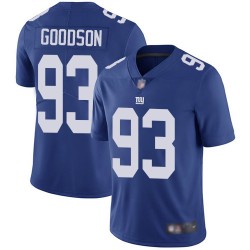 Limited Men's B.J. Goodson Royal Blue Home Jersey - #93 Football New York Giants Vapor Untouchable
