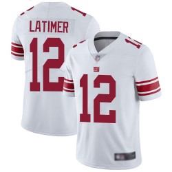 Limited Men's Cody Latimer White Road Jersey - #12 Football New York Giants Vapor Untouchable