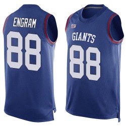 Limited Men's Evan Engram Royal Blue Jersey - #88 Football New York Giants Player Name & Number Tank Top