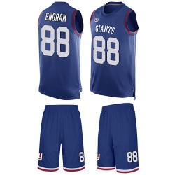 Limited Men's Evan Engram Royal Blue Jersey - #88 Football New York Giants Tank Top Suit