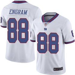 Limited Men's Evan Engram White Jersey - #88 Football New York Giants Rush Vapor Untouchable
