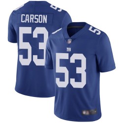 Limited Men's Harry Carson Royal Blue Home Jersey - #53 Football New York Giants Vapor Untouchable